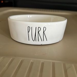 Rae Dunn purr cat bowl